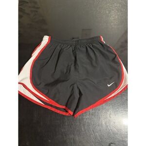 Nike Unisex XS Lined Black/Red Shorts #384